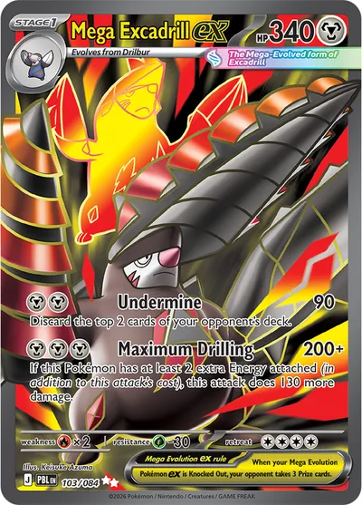 Mega Excadrill ex