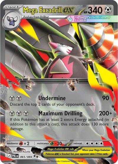 Mega Excadrill ex