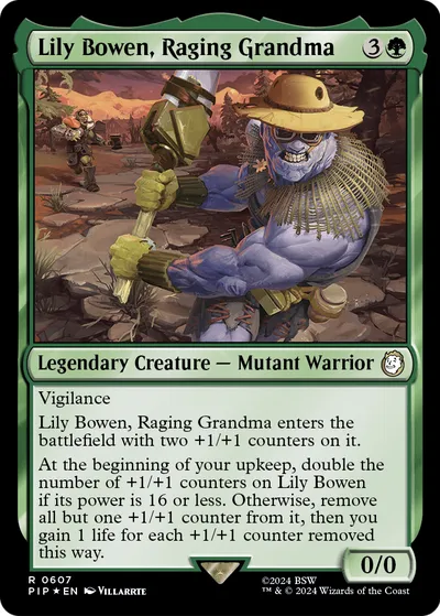 Lily Bowen, Raging Grandma