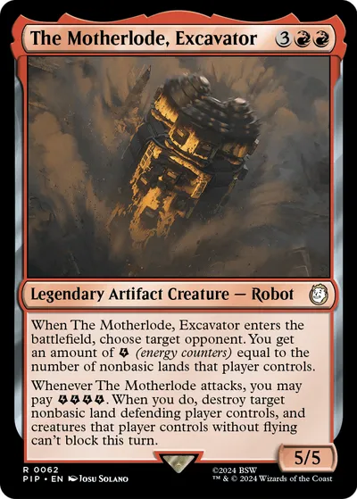The Motherlode, Excavator