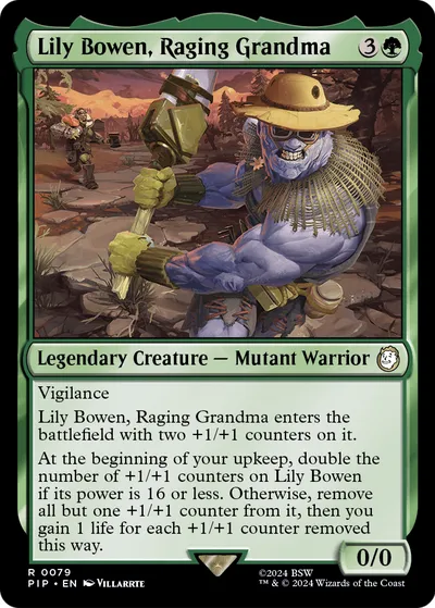 Lily Bowen, Raging Grandma