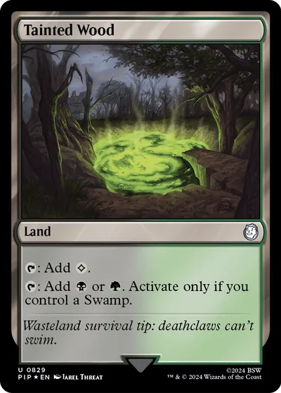 Tainted Wood