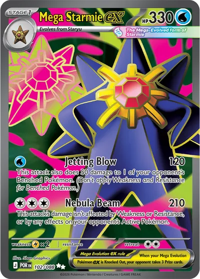 Mega Starmie ex