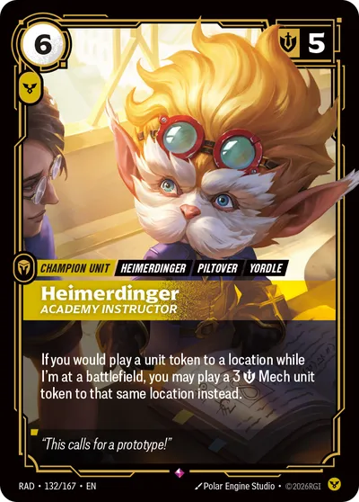 Heimerdinger, Academy Instructor