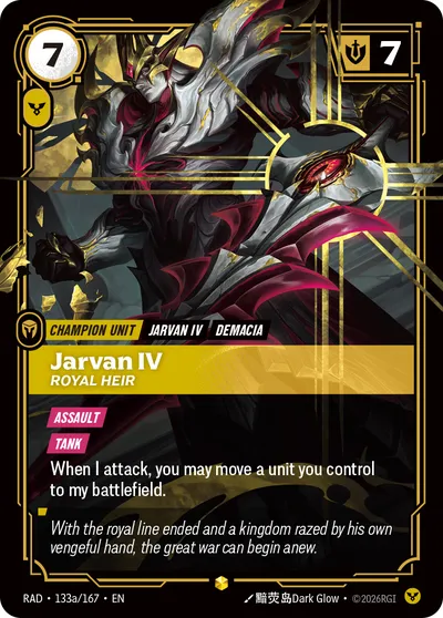 Jarvan IV, Royal Heir