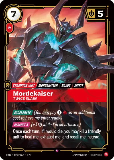 Mordekaiser, Twice Slain