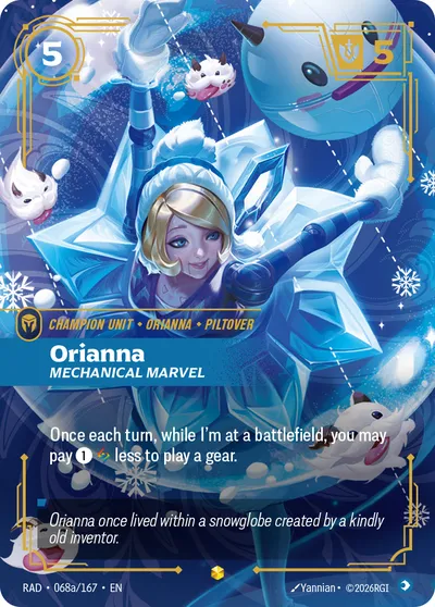 Orianna, Mechanical Marvel