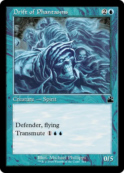 Drift of Phantasms