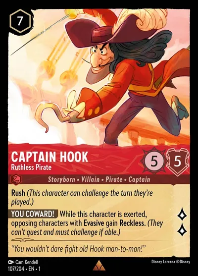 Captain Hook - Ruthless Pirate