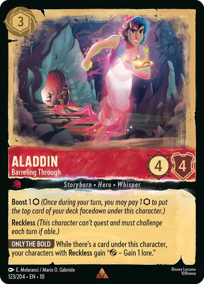 Aladdin - Barreling Through