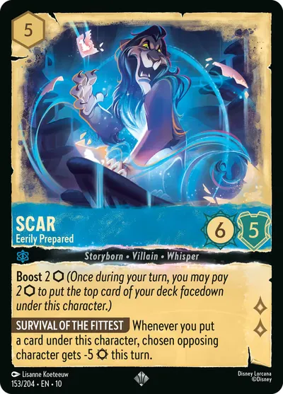 Scar - Eerily Prepared