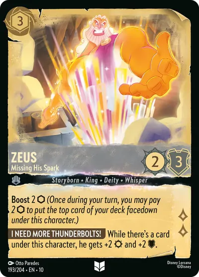 Zeus - Missing His Spark