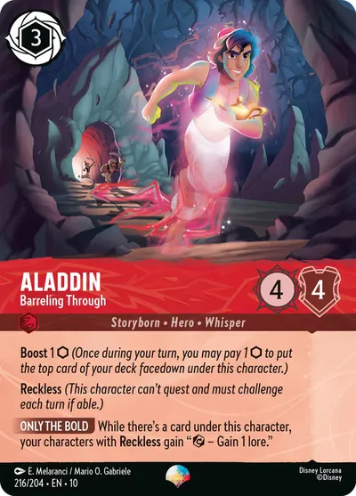 Aladdin - Barreling Through
