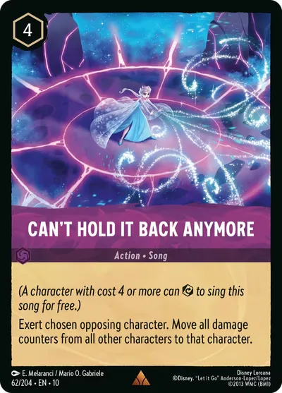 Can't Hold It Back Anymore
