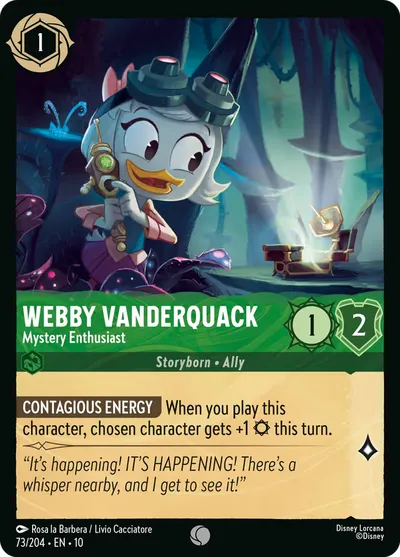 Webby Vanderquack - Mystery Enthusiast
