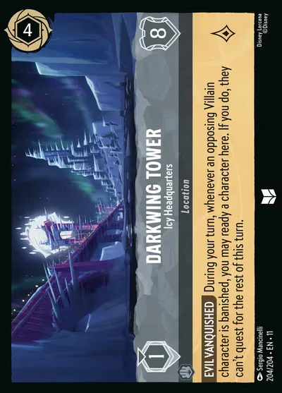 Darkwing Tower - Icy Headquarters