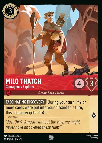 Milo Thatch - Courageous Explorer