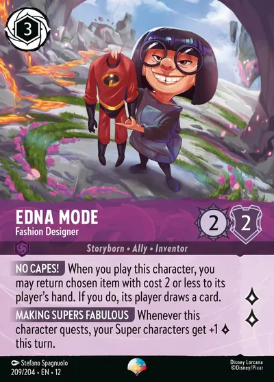 Edna Mode - Fashion Designer