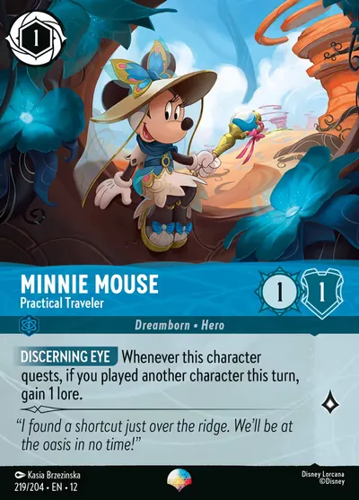 Minnie Mouse - Practical Traveler