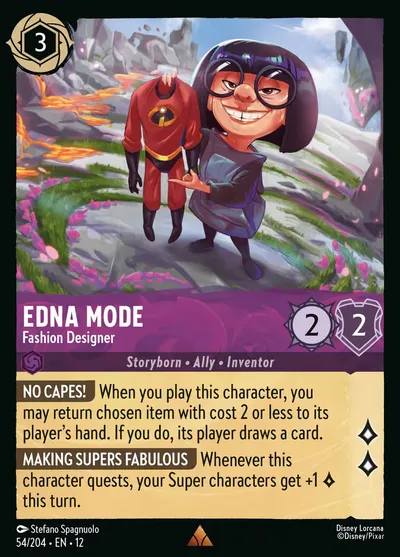 Edna Mode - Fashion Designer