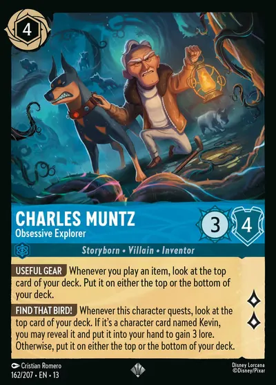 Charles Muntz - Obsessive Explorer