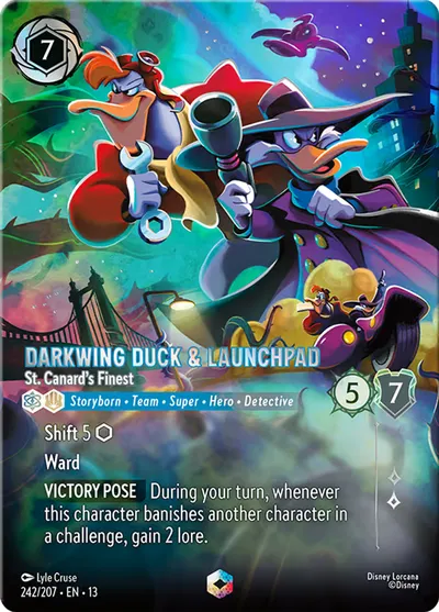 Darkwing Duck & Launchpad - St. Canard's Finest