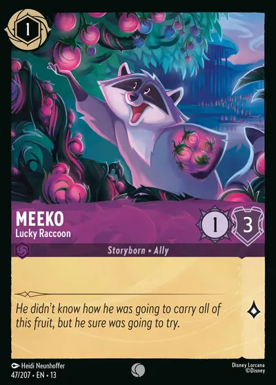 Meeko - Lucky Raccoon
