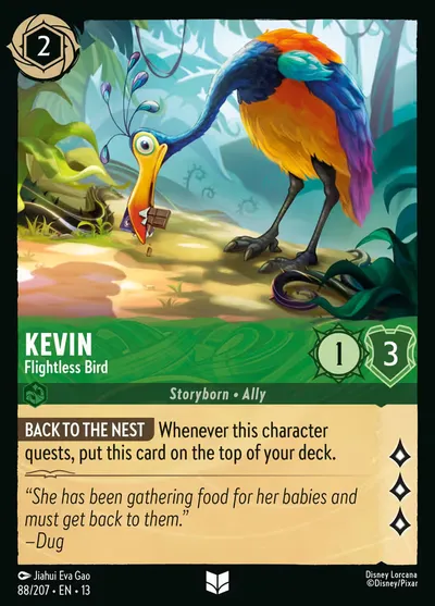 Kevin - Flightless Bird