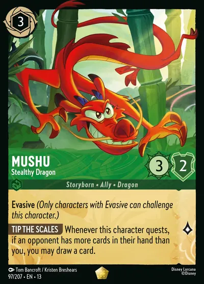 Mushu - Stealthy Dragon