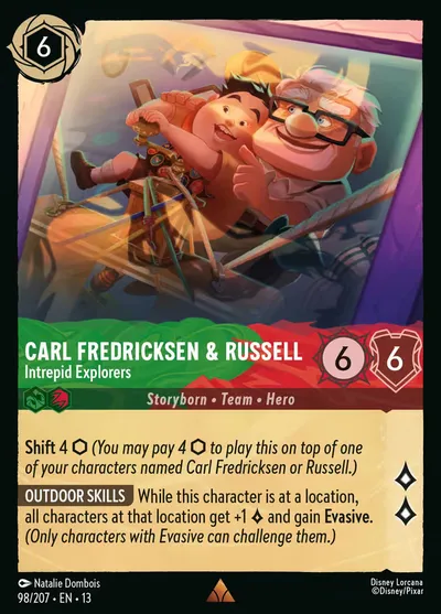 Carl Fredricksen & Russell - Intrepid Explorers