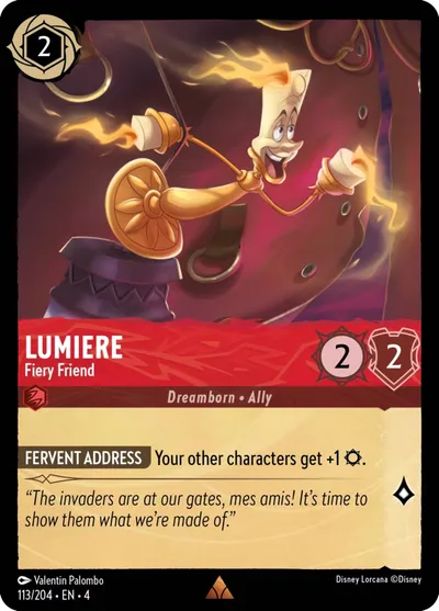 Lumiere - Fiery Friend
