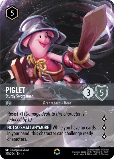 Piglet - Sturdy Swordsman