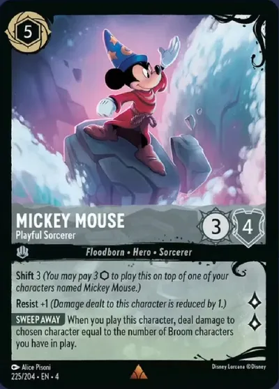 Mickey Mouse - Playful Sorcerer