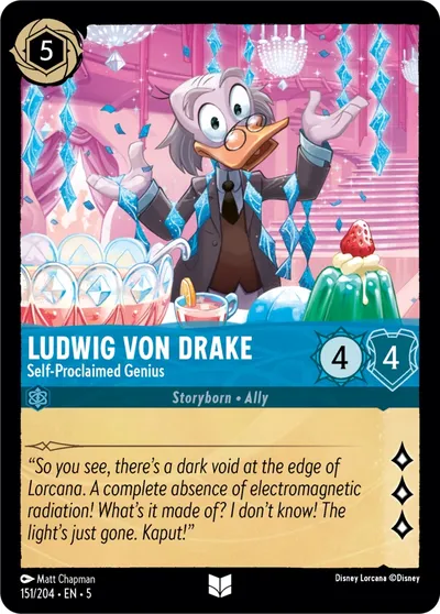 Ludwig von Drake - Self-Proclaimed Genius
