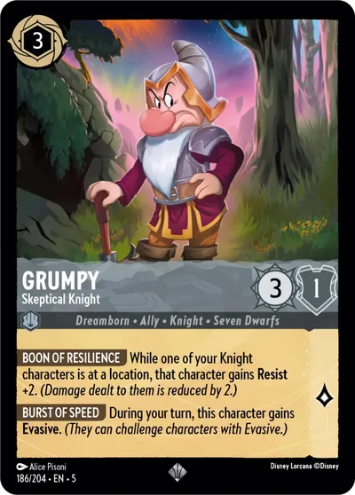 Grumpy - Skeptical Knight