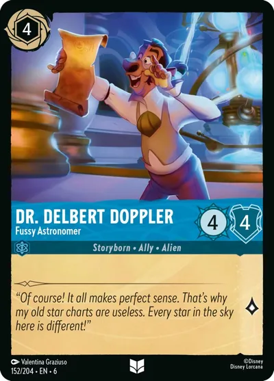 Dr. Delbert Doppler - Fussy Astronomer