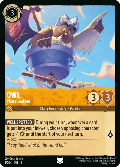 Owl - Pirate Lookout