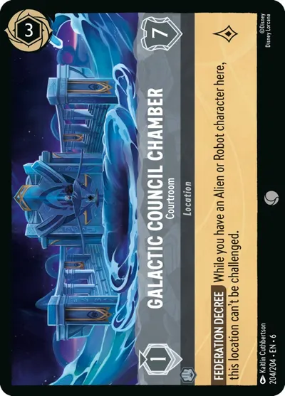 Galactic Council Chamber - Courtroom