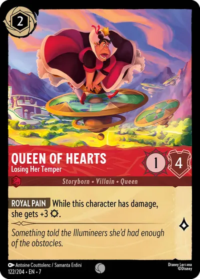 Queen of Hearts - Losing Her Temper