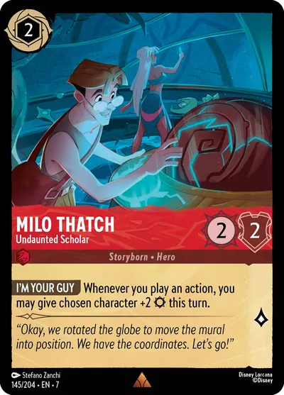 Milo Thatch - Undaunted Scholar