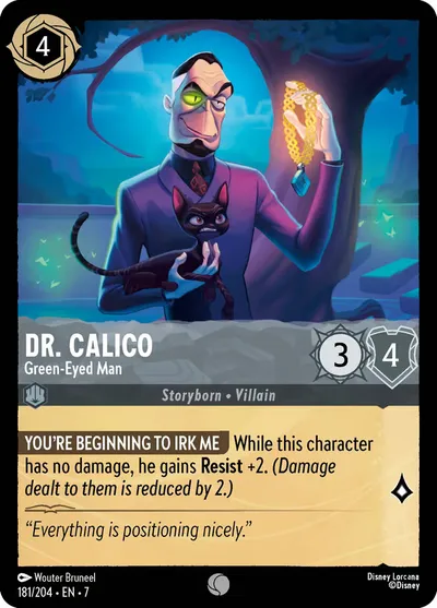 Dr. Calico - Green-Eyed Man