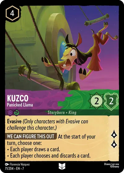 Kuzco - Panicked Llama