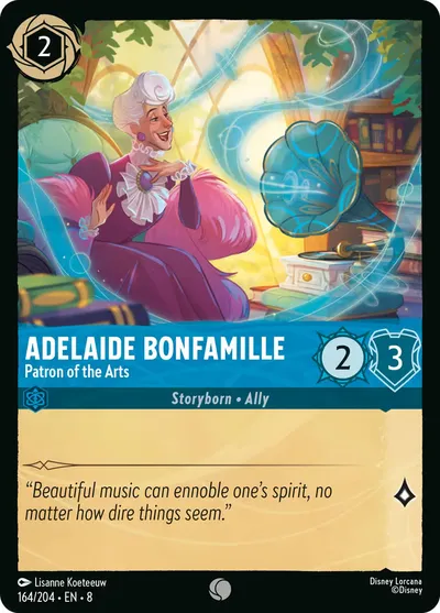 Adelaide Bonfamille - Patron of the Arts