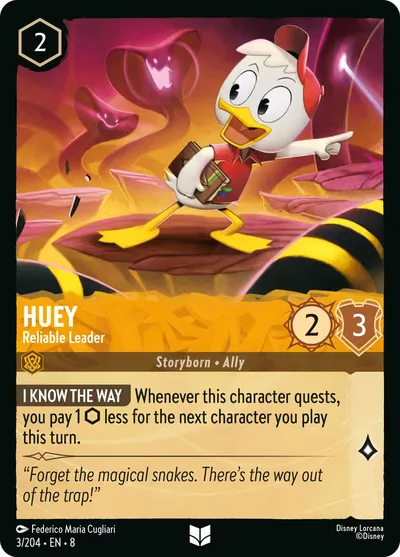 Huey - Reliable Leader