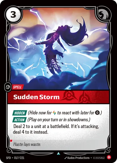 Sudden Storm