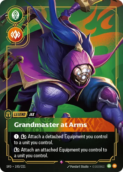 Jax, Grandmaster at Arms