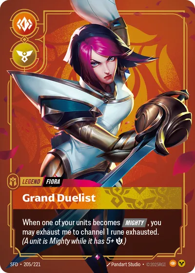 Fiora, Grand Duelist