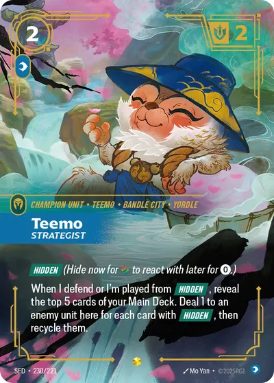 Teemo, Strategist