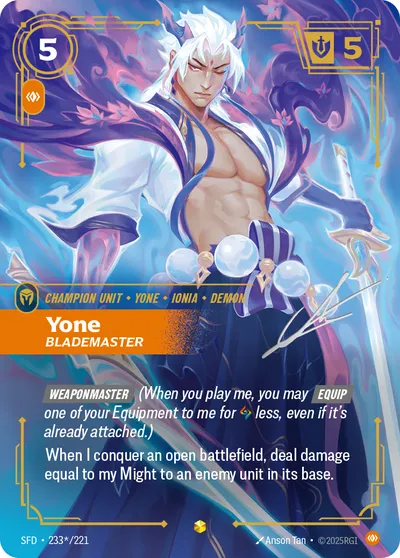 Yone, Blademaster