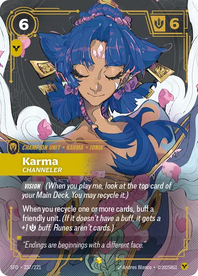 Karma, Channeler